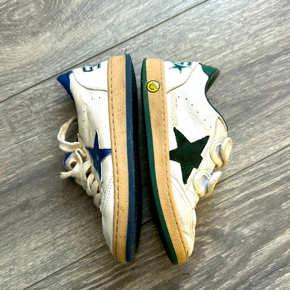 Two pairs of kids golden goose size 29 and 30